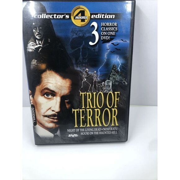 Trio of Terror - 3 Films (DVD, 2003, Collectors Edition) Vincent Price - Picture 3 of 10